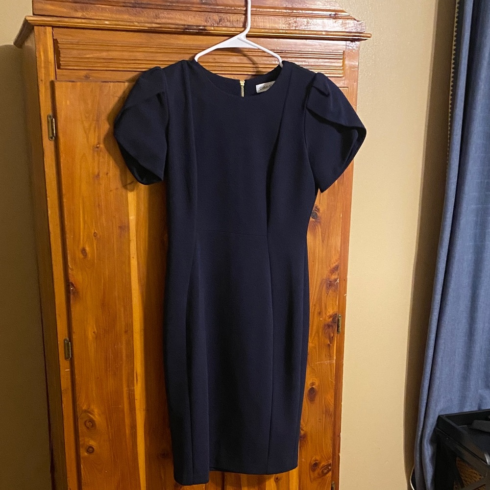 Calvin Klein Navy Mini Dress